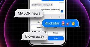 Cách tạo tin nhắn động trên iMessage iOS 18