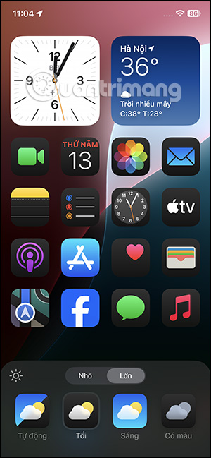 Ẩn tên ứng dụng iOS 18