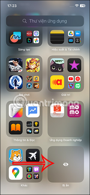 Thư mục ẩn ứng dụng bằng Face ID