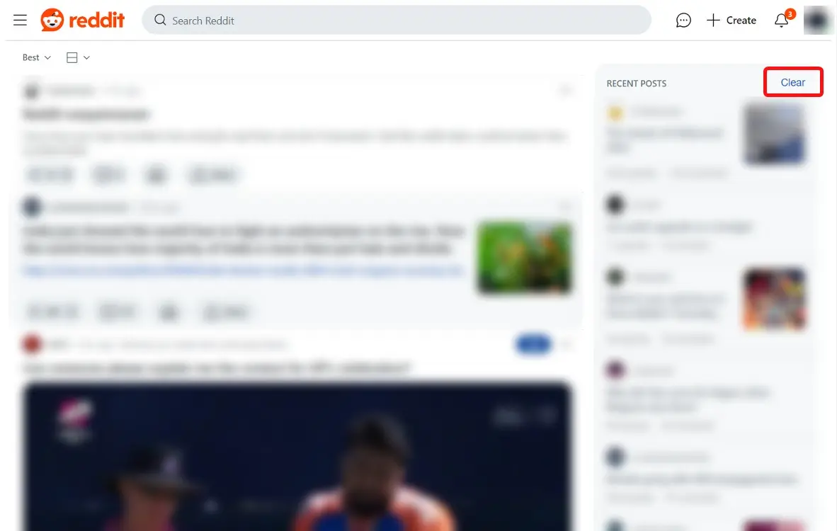 Xóa lịch sử bài đăng Reddit