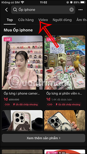 Phân loại trên TikTok Shop