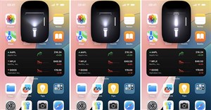 Đèn pin trên iOS 18 có tia sáng tập trung mới và điều khiển độ sáng tốt hơn