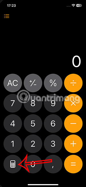 Tùy chỉnh máy tính iOS 18