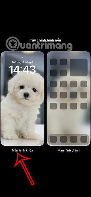 Chỉnh màn hình khóa iPhone