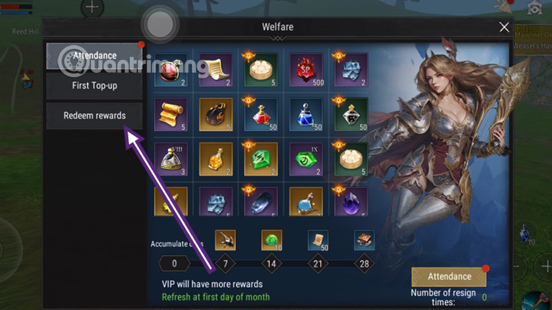 nhập code Silkroad Origin Mobile