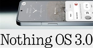 Nothing OS 3.0 sẽ có các tùy chỉnh màn hình khóa mới