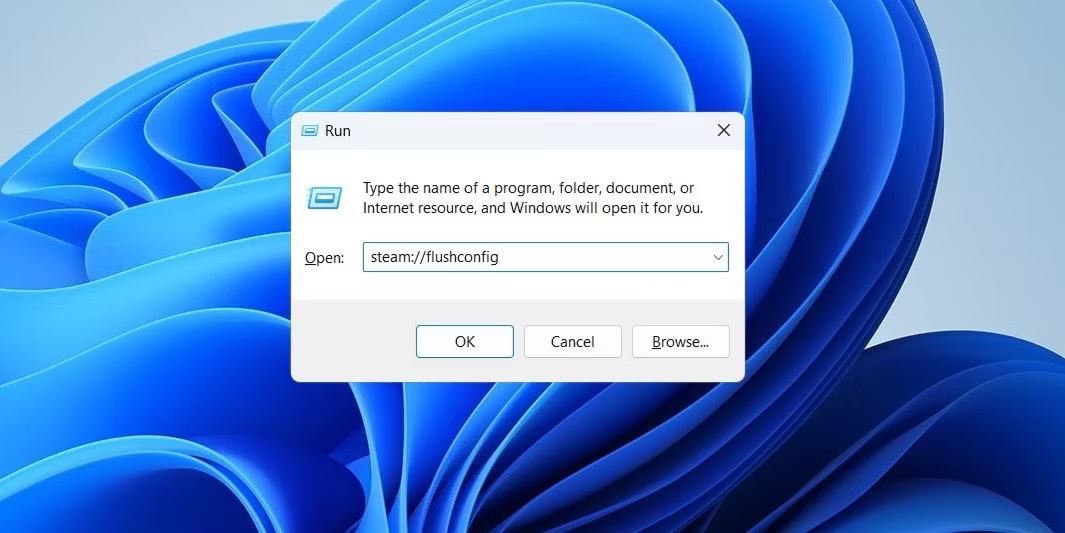 Xóa cấu hình Steam