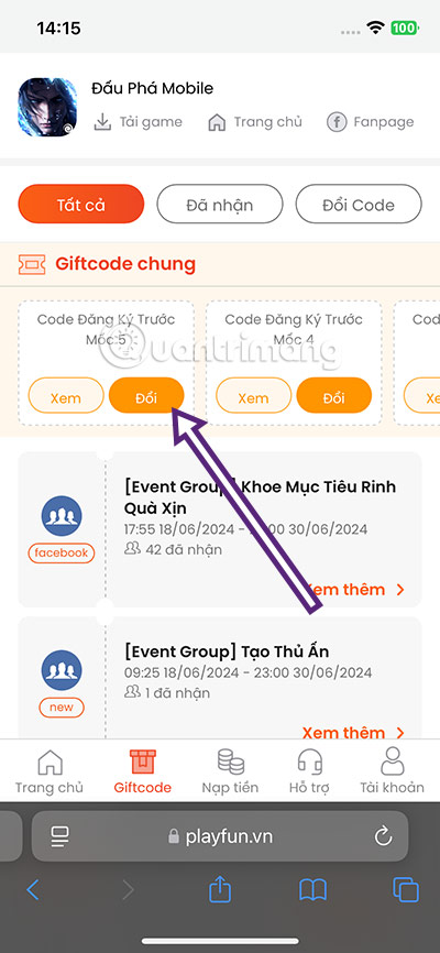 code dau pha mobile