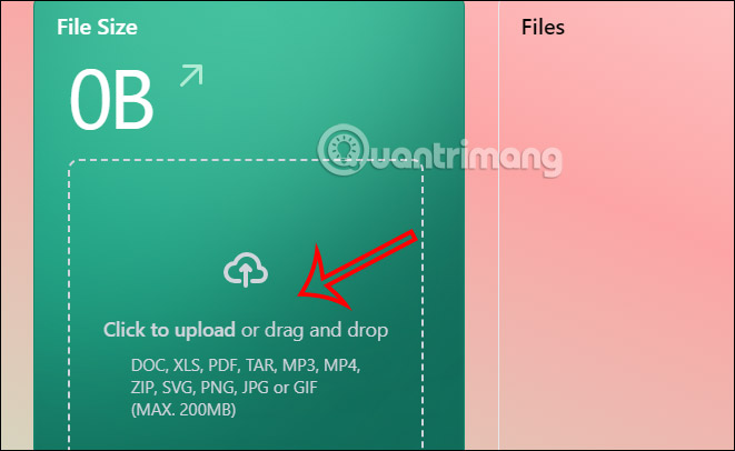 Tải file chia sẻ lên DoShare