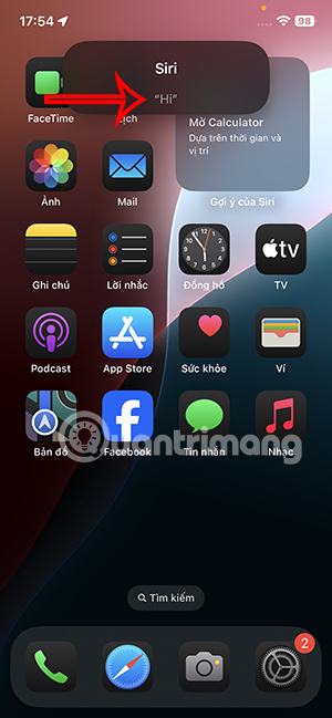 Gọi tên mới cho Siri