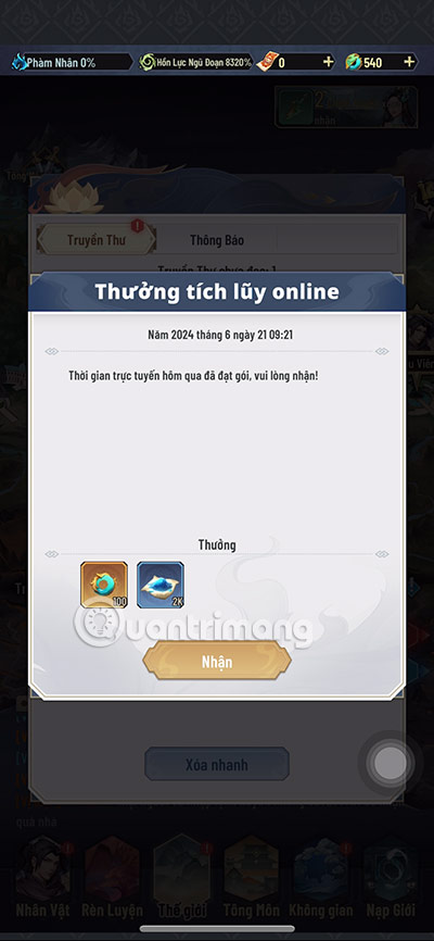 nhan bao ngoc dau pha mobile