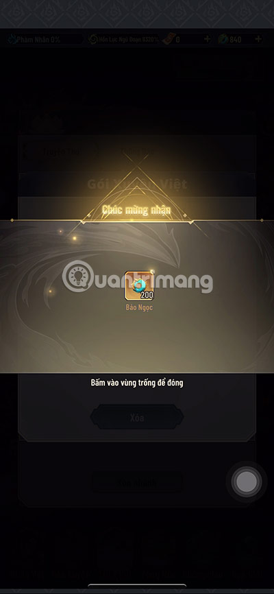 nhan bao ngoc dau pha mobile