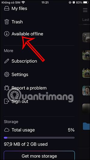 Album offline trên Proton Drive