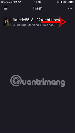 Tập tin đã xóa