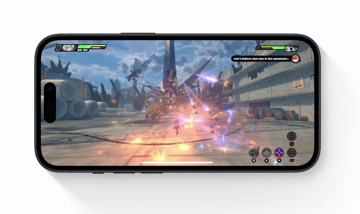 iPhone 15 Pro Max chạy video game