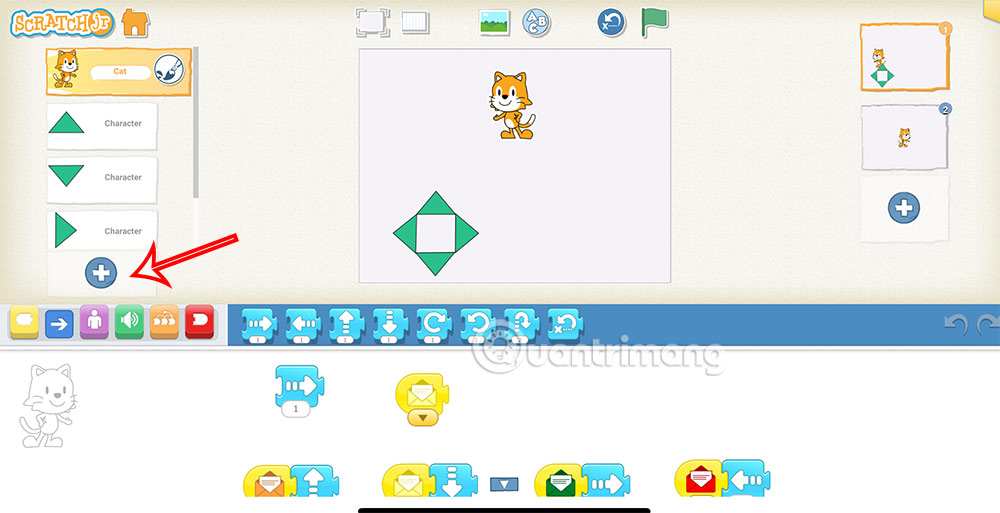 Tạo nhân vật mới ScratchJR