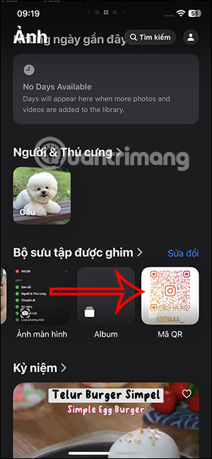 Album ghim trong Ảnh