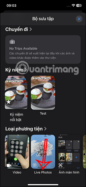Thêm album ảnh vào giao diện quản lý