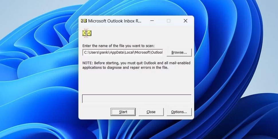 Cách khắc phục lỗi "Cannot Start Microsoft Outlook" trên Windows