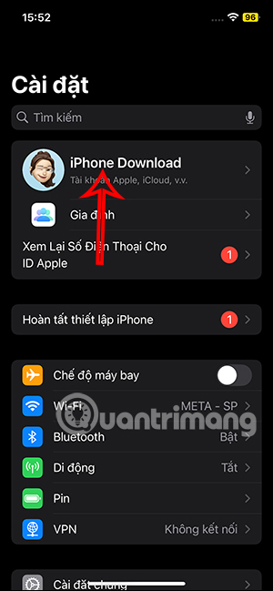 Tài khoản Apple 