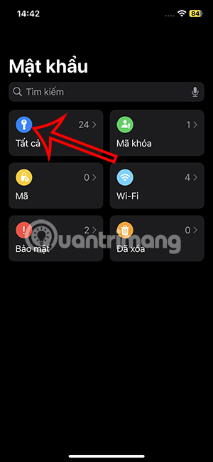 Ứng dụng Mật khẩu iOS 18