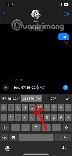 Hiển thị nội dung gợi ý