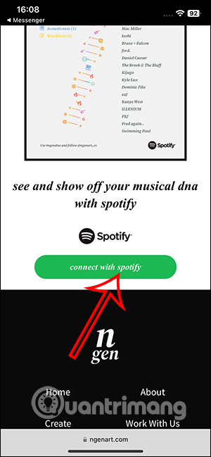 Kết nối Spotify