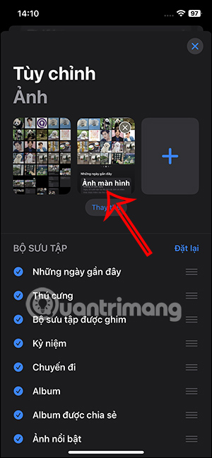 Xem nhanh ảnh chụp màn hình iPhone