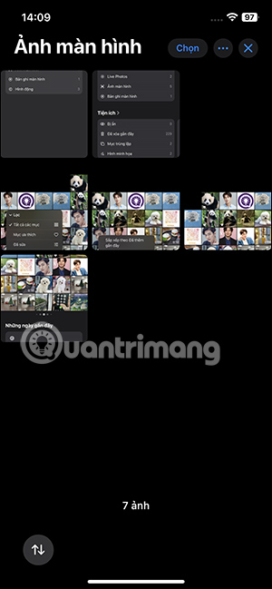 Ảnh chụp màn hình iPhone