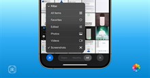 Cách chỉ xem ảnh chụp màn hình iPhone