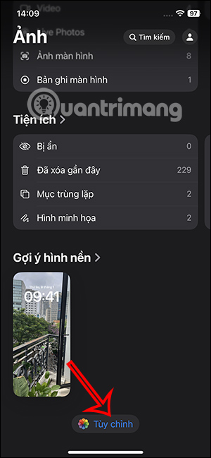 Tùy chỉnh thư viện ảnh iPhone