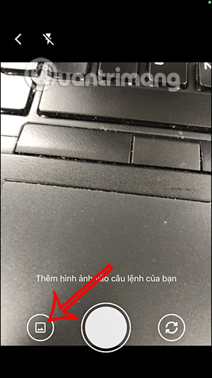 Tải ảnh lên Gemini