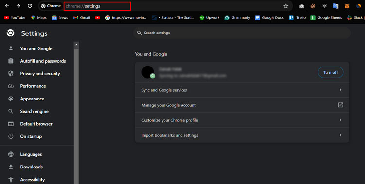 Cài đặt Chrome