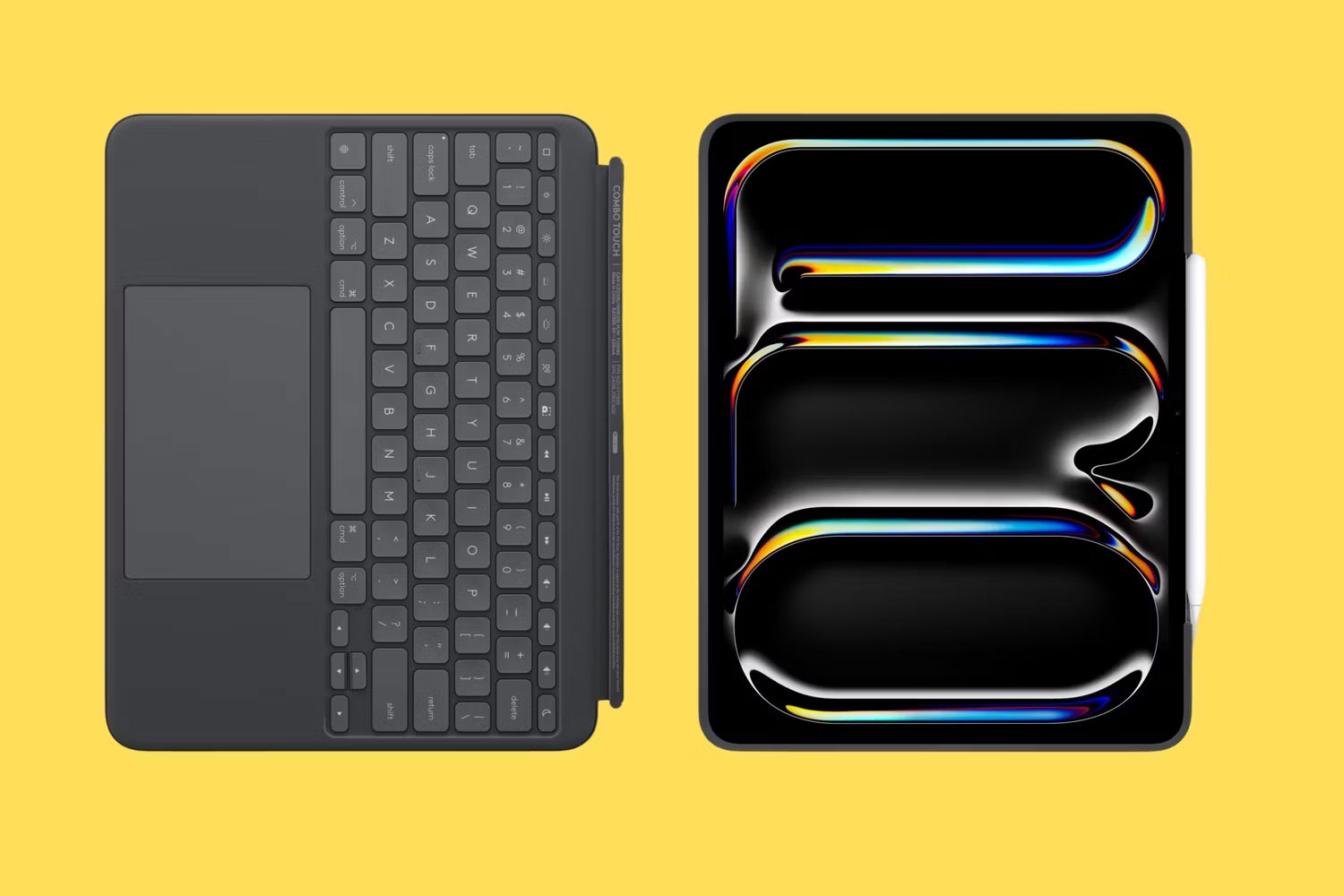 Logitech Combo Touch với bàn phím tách biệt khỏi case iPad