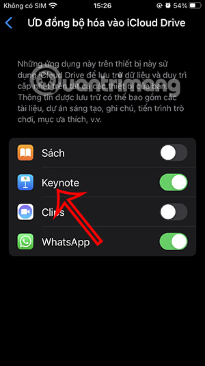 Ứng dụng Keynote