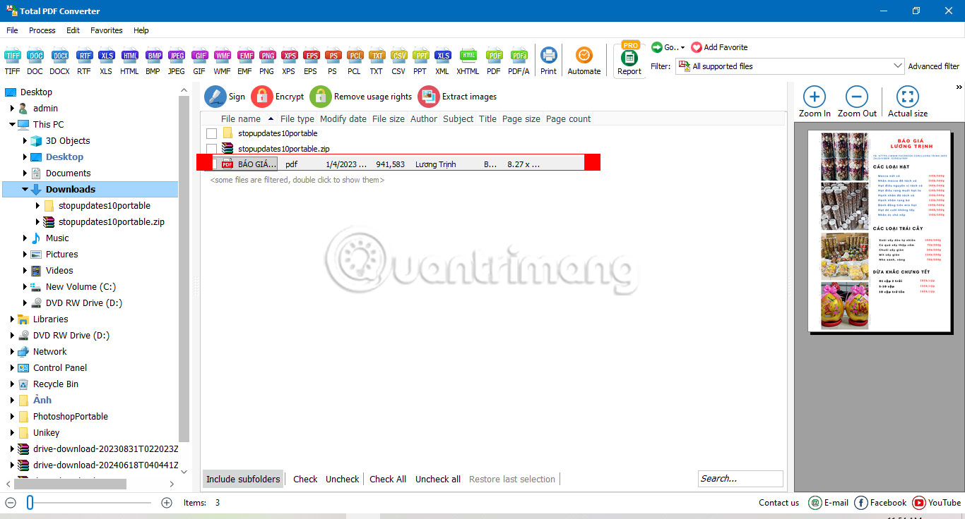 Cách chuyển đổi file PDF sang Word đơn giản, không lỗi font
