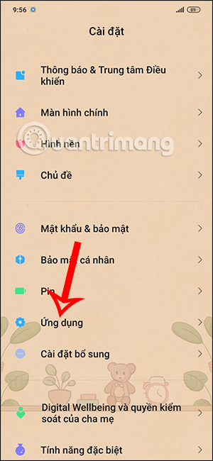 Ứng dụng trên Android