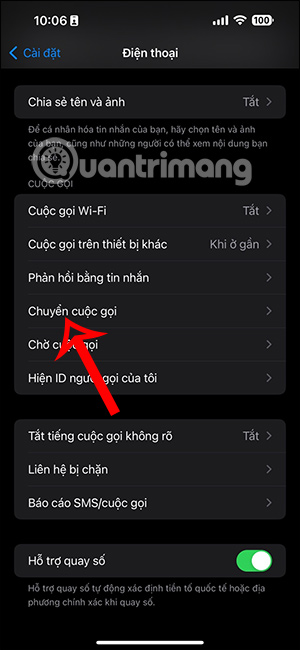 Cuộc gọi trên iPhone 