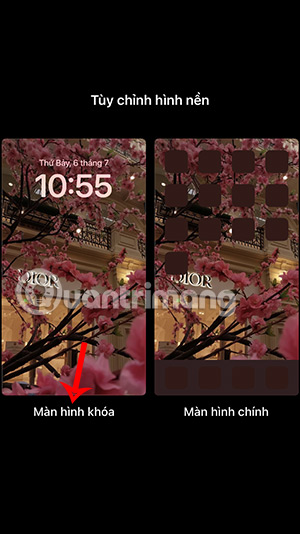 Màn hình khóa iPhone