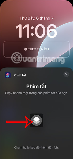 Chọn phím tắt gọi điện