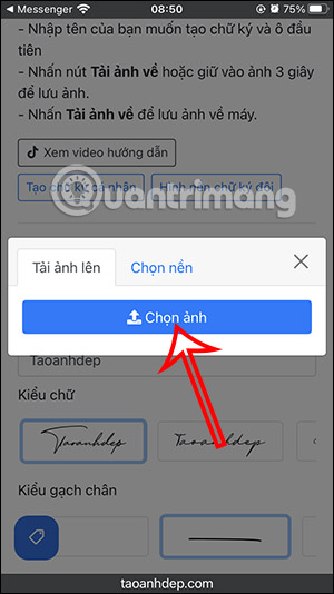 Tải ảnh nền