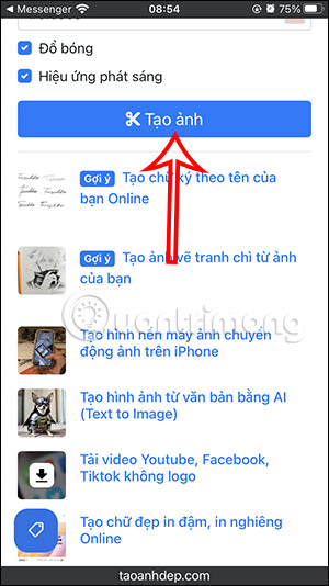 Tạo ảnh
