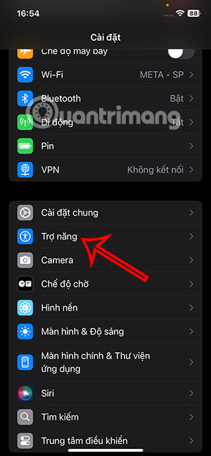 Trợ năng trên iPhone 