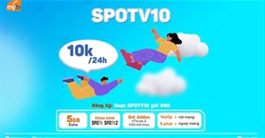 Hướng dẫn đăng ký gói SPOTV10 VinaPhone nhận 5GB/ngày cực hời
