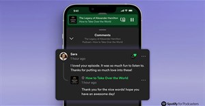 Cách để lại bình luận trên podcast Spotify