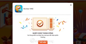 List code Bomber VNG mới nhất và cách nhập code