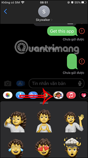 Memoji trên iPhone 