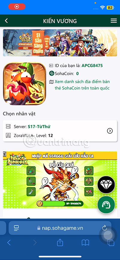 code kien vuong 3q