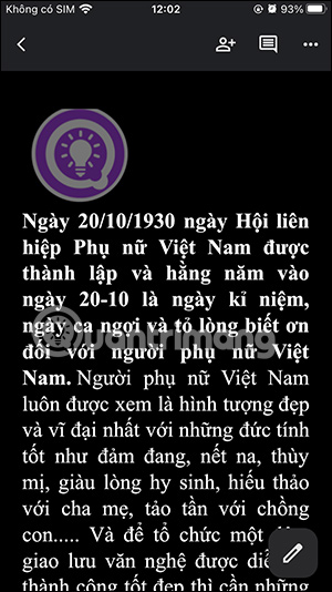 Văn bản Google Docs