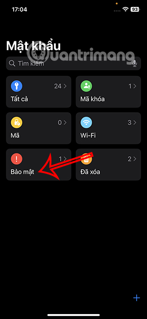 Bảo mật mật khẩu trên iPhone